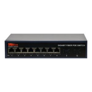 Netfox 8 Port Giga POE Switch+2Giga SFP POE Switch